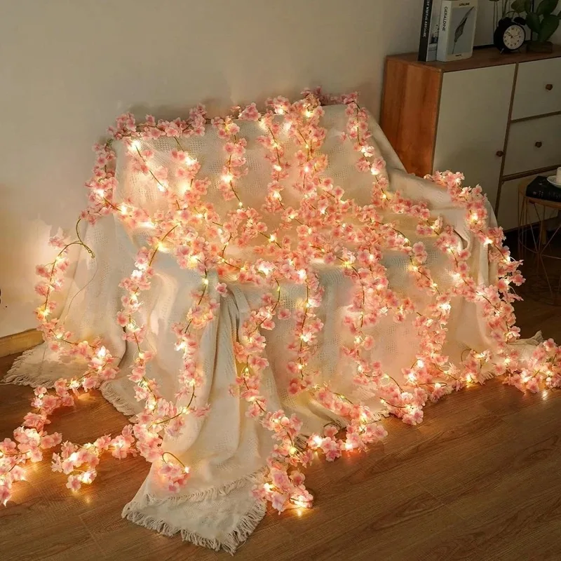 MyGiftHome Artificial Sakura Vine Fake Hanging Flower Decoration (1PC)