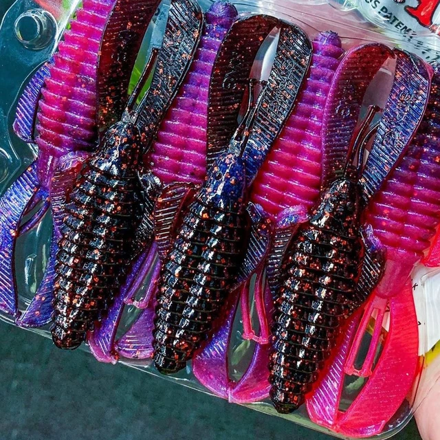 GOWAVE Lures Rage Bug Craw 3.2 6'' Pesca Fishing Soft Baits Leurre Souple  Bass Fishing Wild Crawfish Shrimp for Fresh/Saltwater - AliExpress