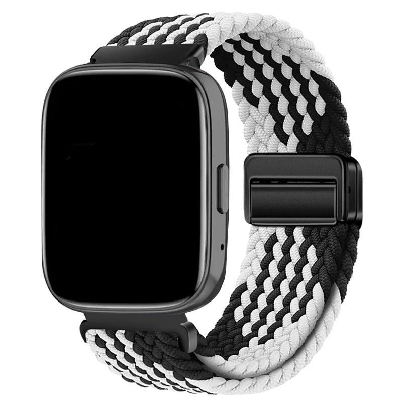 Braided Nylon Solo Loop Band with Magnetic Buckle