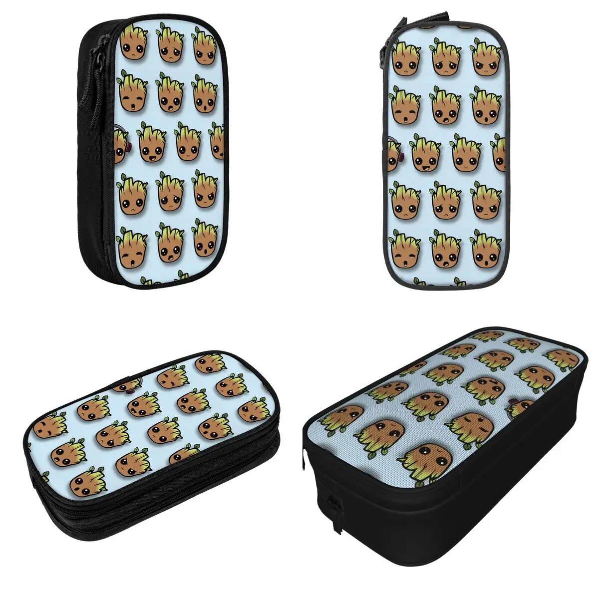 Guardians Of The Galaxy Groot Pencil Case Cartoon Anime Pencilcases Pen Student Large Storage Pencil Bags Office Gift Stationery
