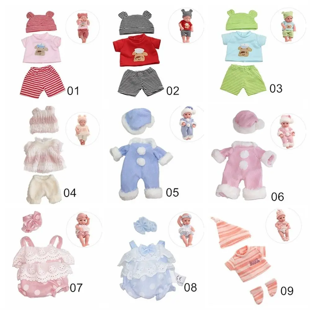 Accessories Skirt Sweater Clothes Jumpsuit Dress Up 30cm Dress Cute Pajamas Baby Clothes Girls