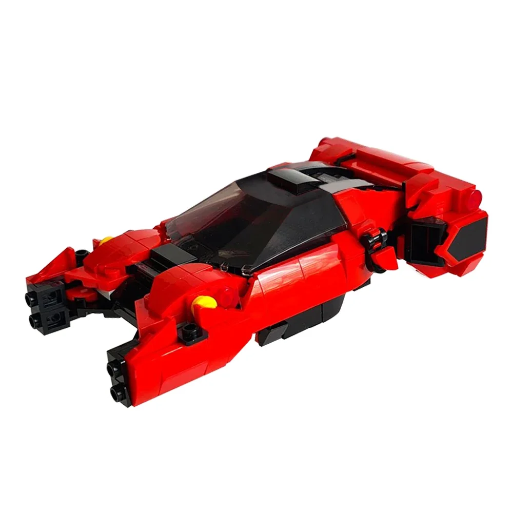 

Gobrick MOC Cyberpunk XF-40 Спиннер автомобиль серебряное крыло убийца Модель Строительный блок Обучающие игрушки для детей подарок на день рождения