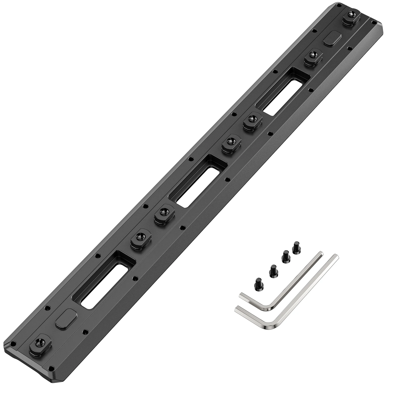MK80 M-LOK Arca Rail Tripod Bipod Mount Adapter ARCA/RRS Dovetail Hunting Quick