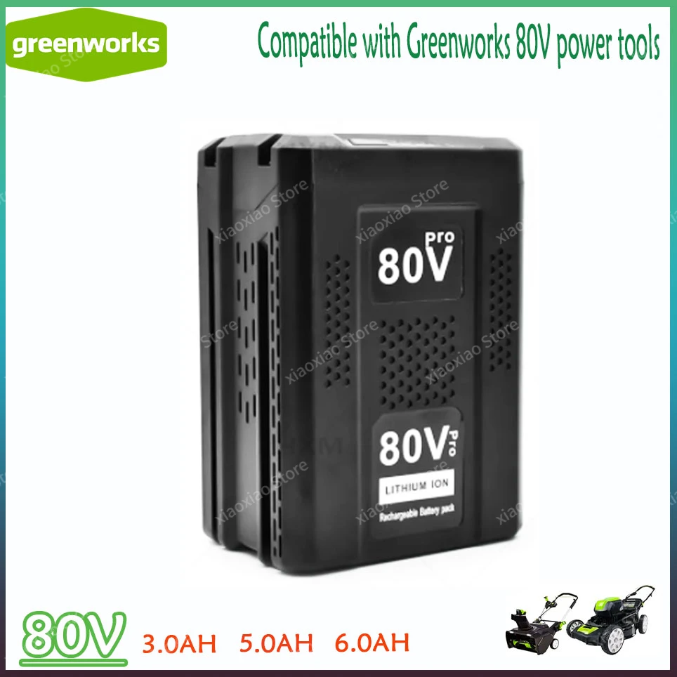 

high-quality 80V Replacement Battery for Greenworks 80V Max Lithium Ion Battery GBA80200 GBA80250 GBA80400 GBA80500