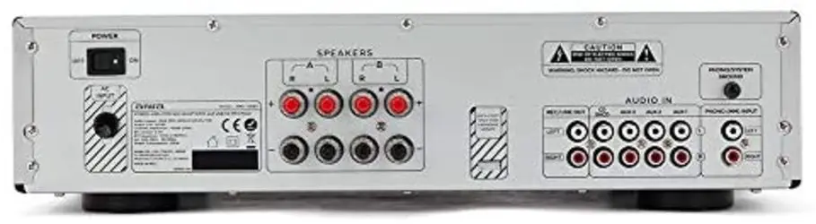 Aiwa AMU 120BTSR: Amplifier, silver 