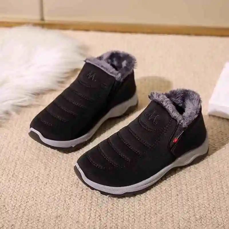 M cotton shoes for men [fleece-lined and warm]
