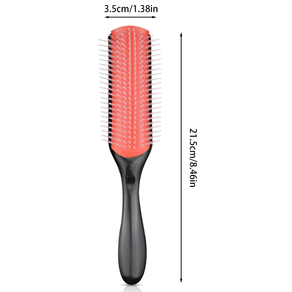 Hair Brush for Wet & Dry Hair Nylon Styling Brush Detachable Hair Comb Eliminates Knots & Reduces Breakage for All Hair Types