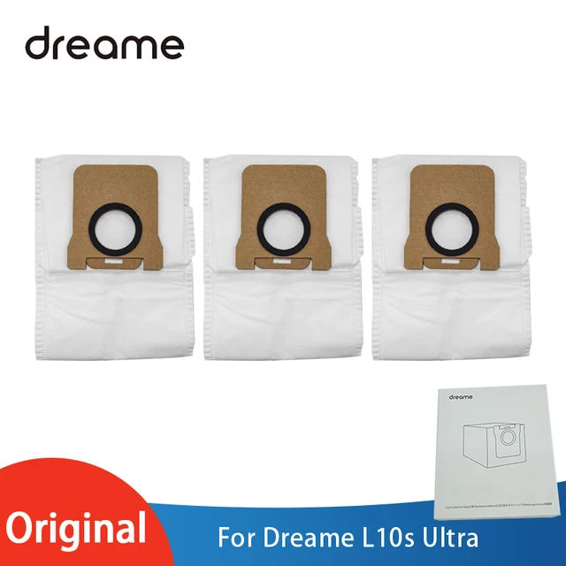 Original Dreame L10s Ultra Dust Bag Accessories for Dreame L10s Ultra Robot  Vacuum Cleaner Replacement Parts