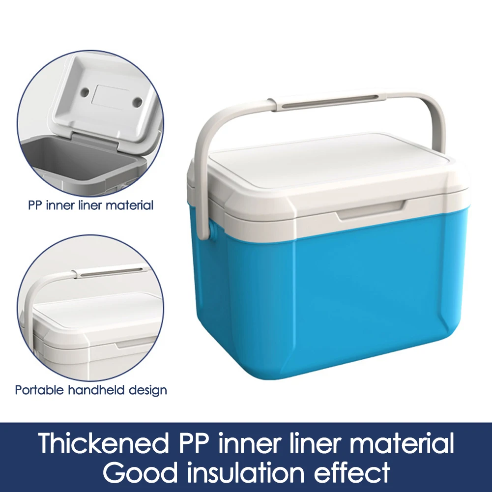 5L Cooler Box Portable Thermal Incubator Refrigerator Car Ice Chest Picnic Lunch Box Outdoor BBQ Camping Fishing Ice Case