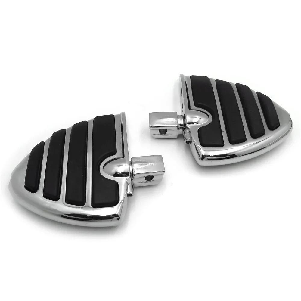 

Aftermarket Free Shipping Motorcycle Parts for Kawasaki Vulcan Classic Suzuki Marauder 1600 Boulevard M95 Wing Foot Pegs CHROMED