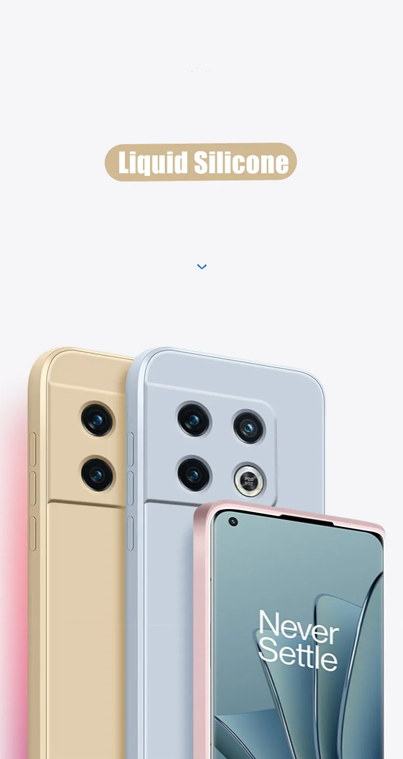 Husă de telefon din silicon lichid pentru oneplus moale_voghion.com