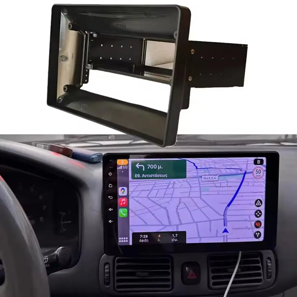 Black ABS Car Stereo Radio Fascia Touch Screen Autoradio