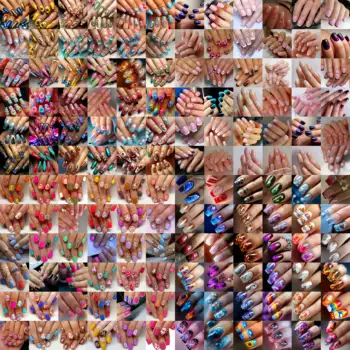 60 pieces of new fake nails, a must-have for beginners in French style and spicy girl style, this is a must-have for lazy people 1