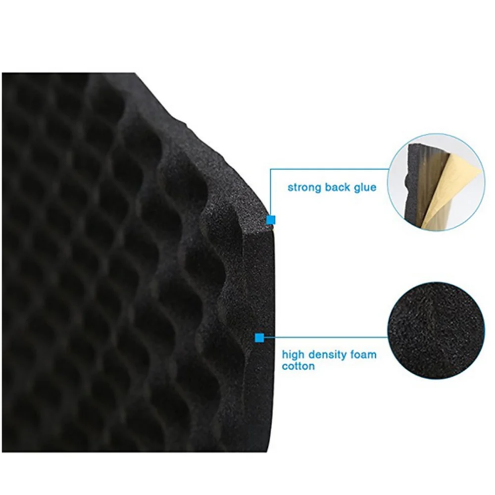 20mm Car Hood Engine Firewall Heat Mat Car Sound Deadener Mat Noise Proof Bonnet Insulation Firewall Heat Foam Cotton Sticker sound proof mat sound insulation mat soundproofing cotton sound deadener mat heat insulation mat sound insulation cotton