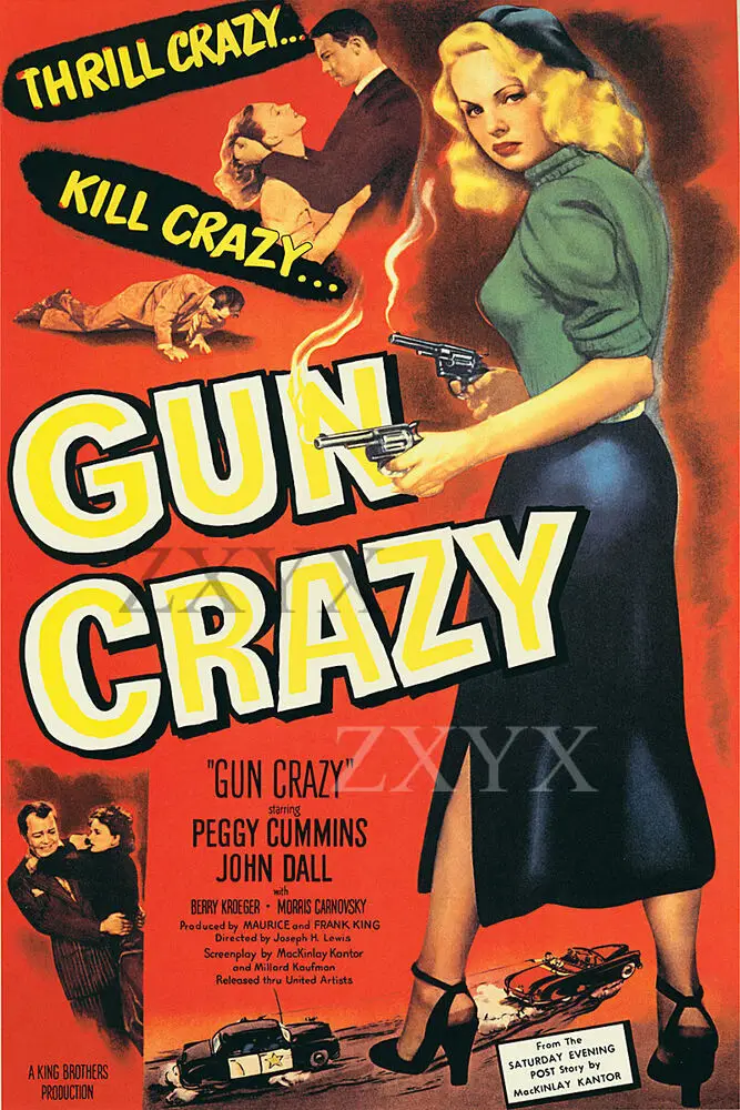 

Винтажный кинопостер Gun Crazy