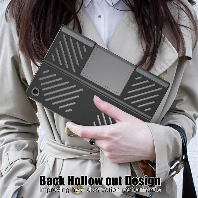Premium PU Leather Stand Protective Tablet Cover - 11.5