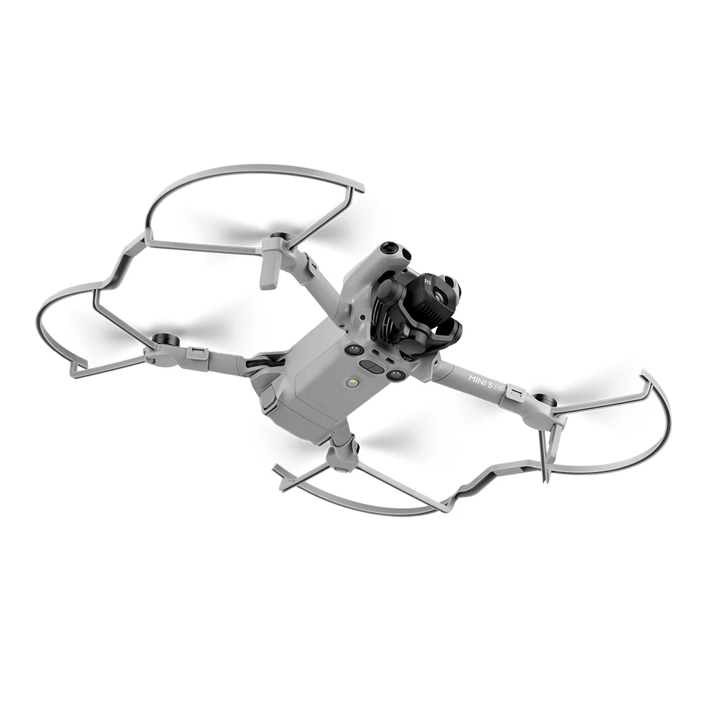 Étui de protection pour DJI Mini 5 Pro ouvert, laissant voir le drone installé à l'intérieur