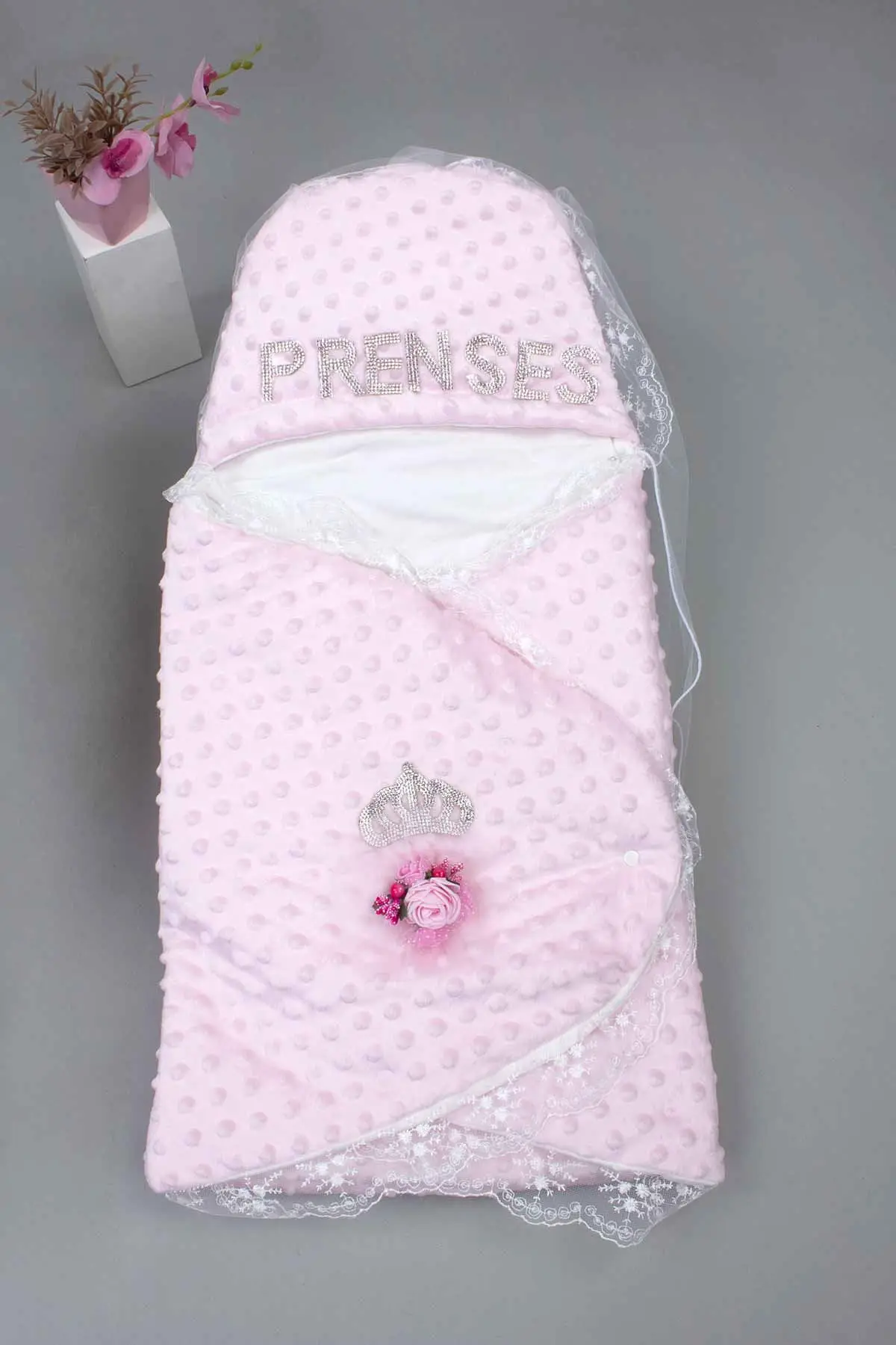 Pink Girl Boy Baby Swaddle Newborn Babies Blanket Clothing Boys Girls