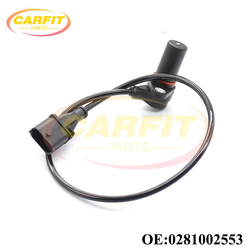 

High Quality OEM 0281002553 8-97306-601-2 Crankshaft Position Sensor For ISUZU CAMION SERIE N NKR NPR 4HJ1 1999-2006 Auto Parts