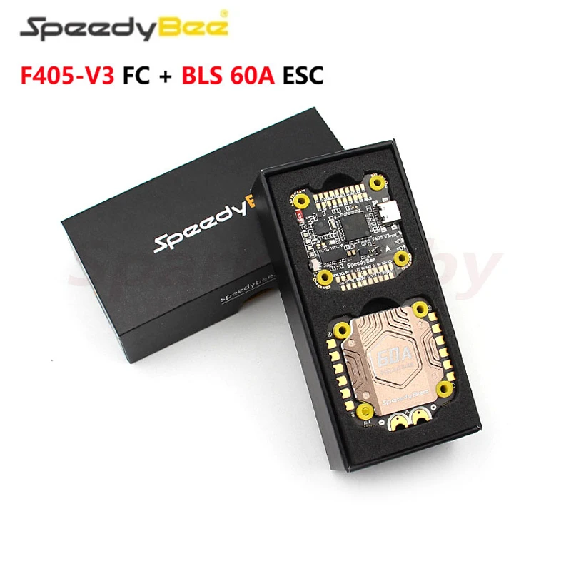 

SpeedyBee F405 V3 BLS 60A 30x30 Stack F405 V3 Flight Control BLHELIS 60A 4 in1 ESC BMI270 3~6S Lipo For RC FPV Freestyle Drones