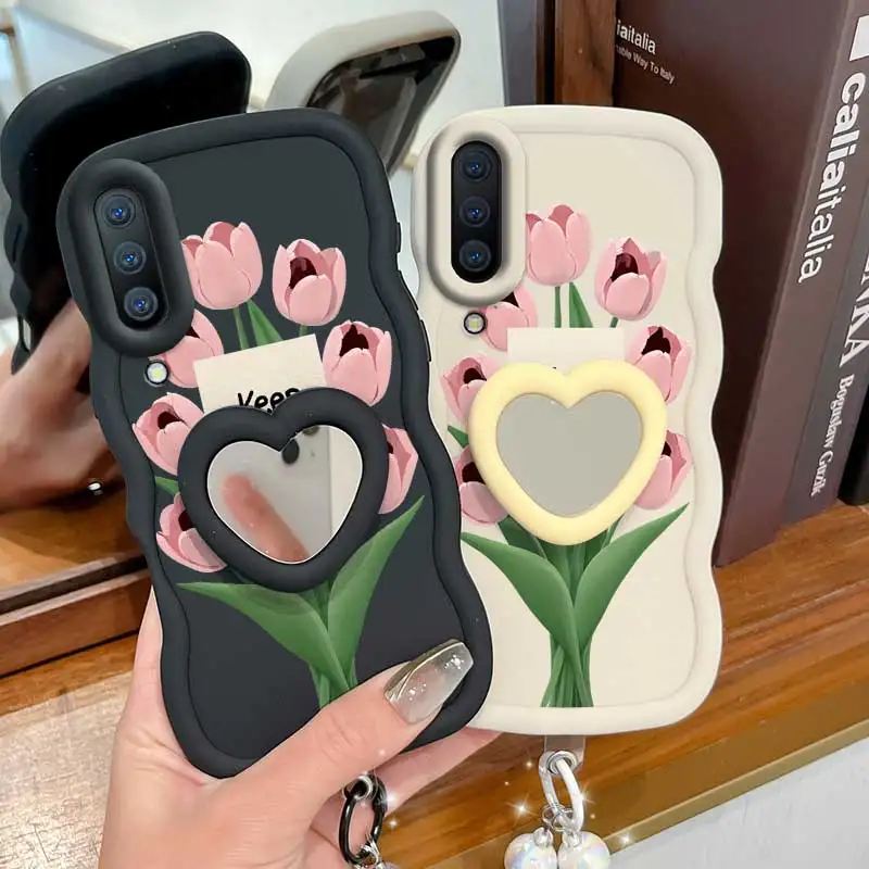 Stay Happy Phone Case Set with Lanyard and Stand - 3 Piece Set