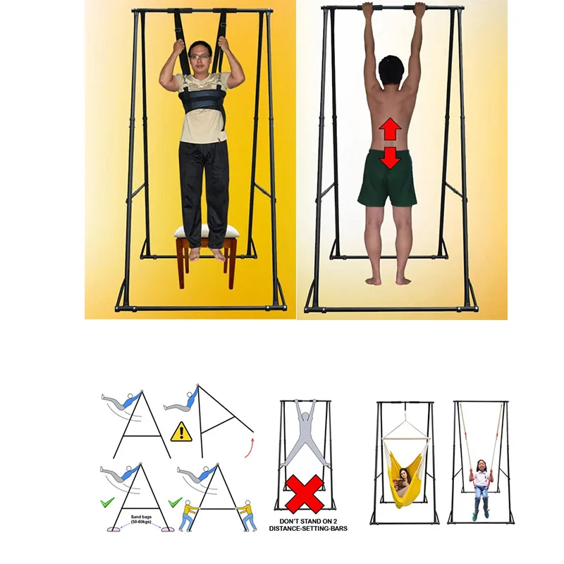 MIYAUP-Outdoor Floor Hanging Bar, Stretching Training, Fitness Pull Up Sevice