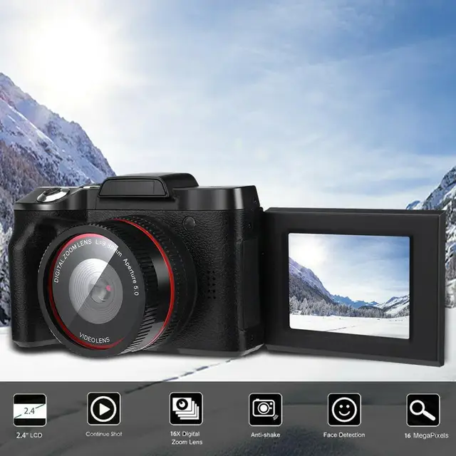 Vintage-Style Compact Digital Camera 6