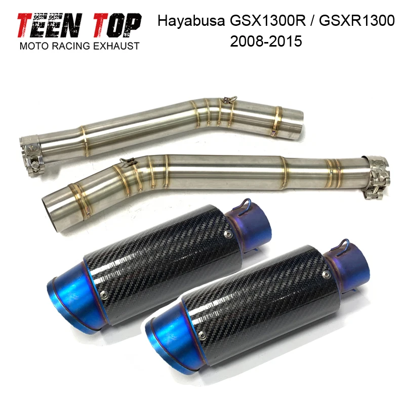 For Suzuki Hayabusa GSXR1300 2008-2017 Exhaust Pipe Motorcycle Exhaust System Muffler Escape Moto GSXR1300R Middle Connect Tube - Image 3