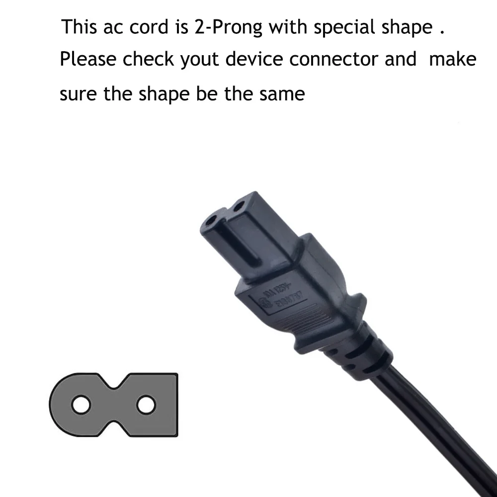1.2m 1.5m Câble de rallonge C7 Câble d'alimentation Figure 8