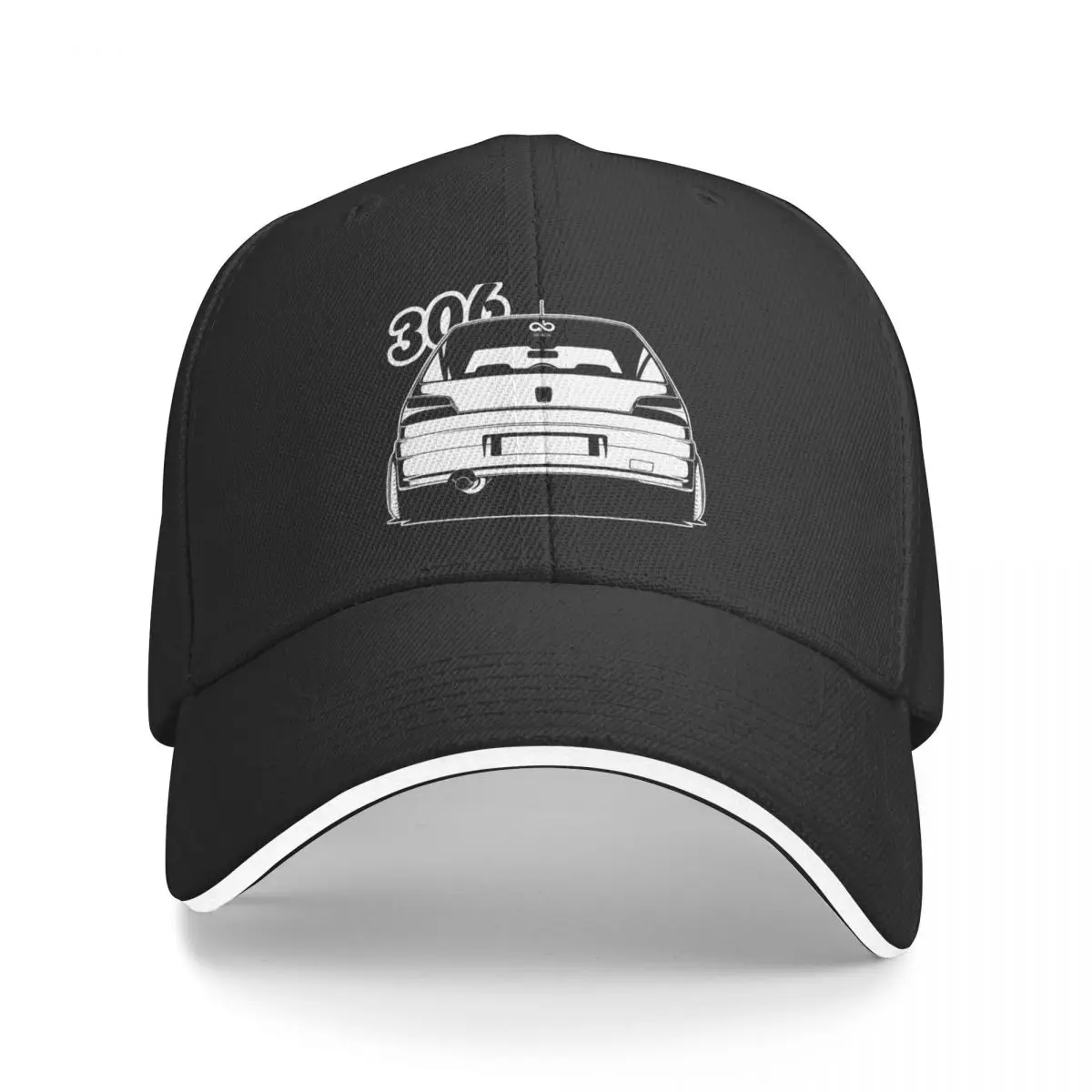 

New 306 back view Baseball Cap Caps Streetwear Hat Luxury Brand Caps For Men Women's