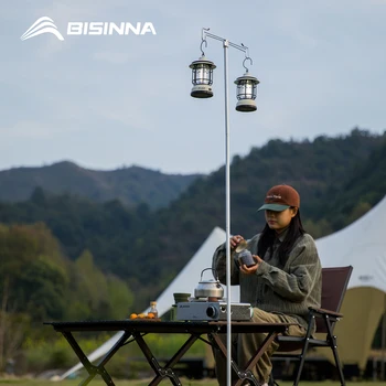Portable Camping Lantern Stand 1