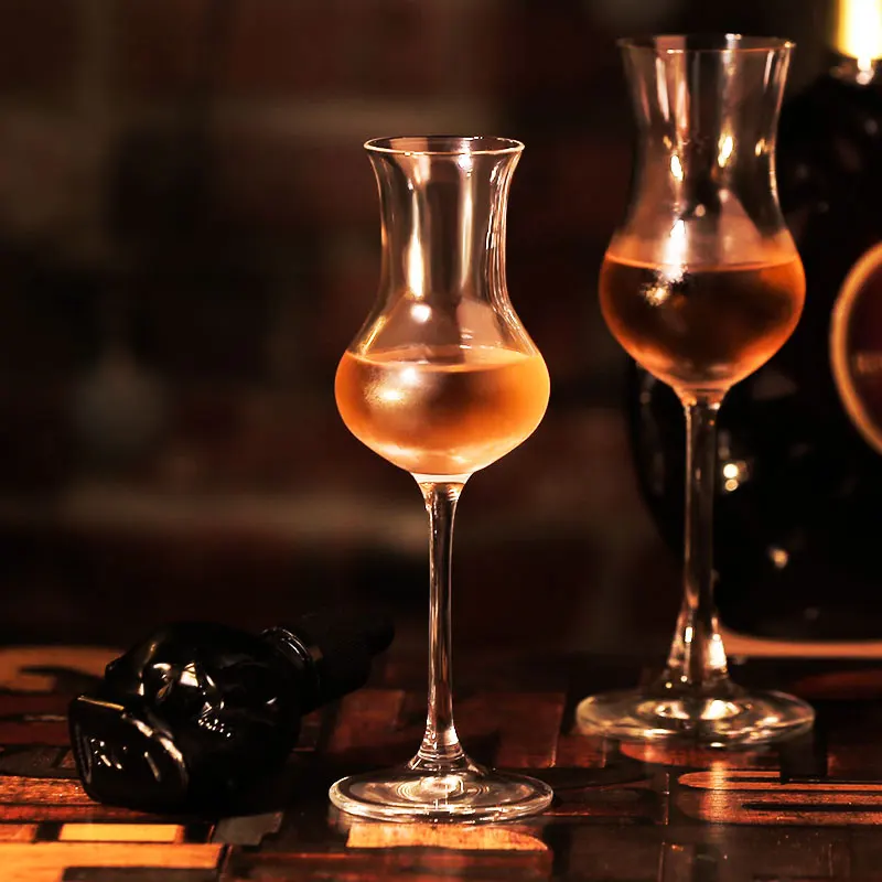 Whisky Glasses Fragrance Cup Crystal Spirit Glass Tulip Cordial Glass