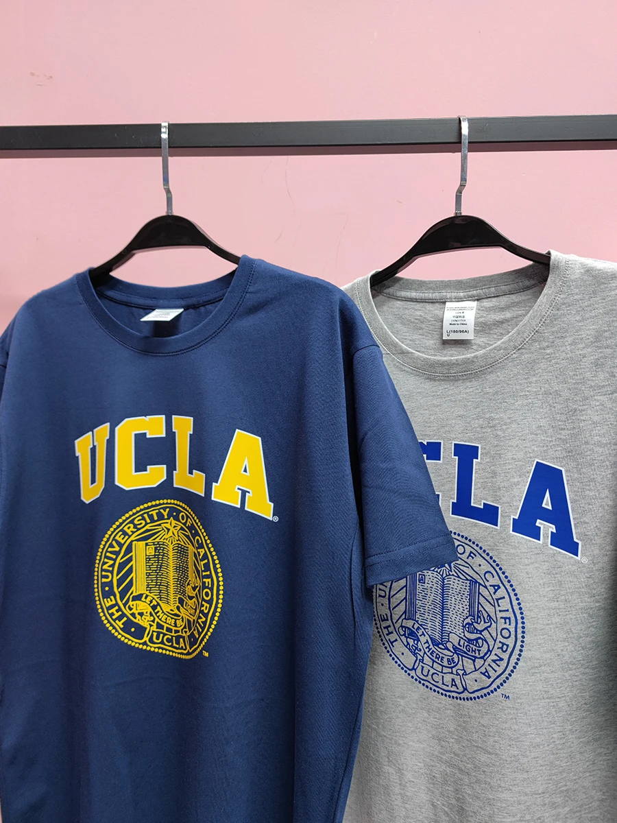 Summer Cotton Loose Large Size UC Short-sleeved T-shirt LA Men's and Women's Youth Culture Commemorative Shirt Daily Casual Wear Saae4ccb951aa4524adb4ec98dce11263g