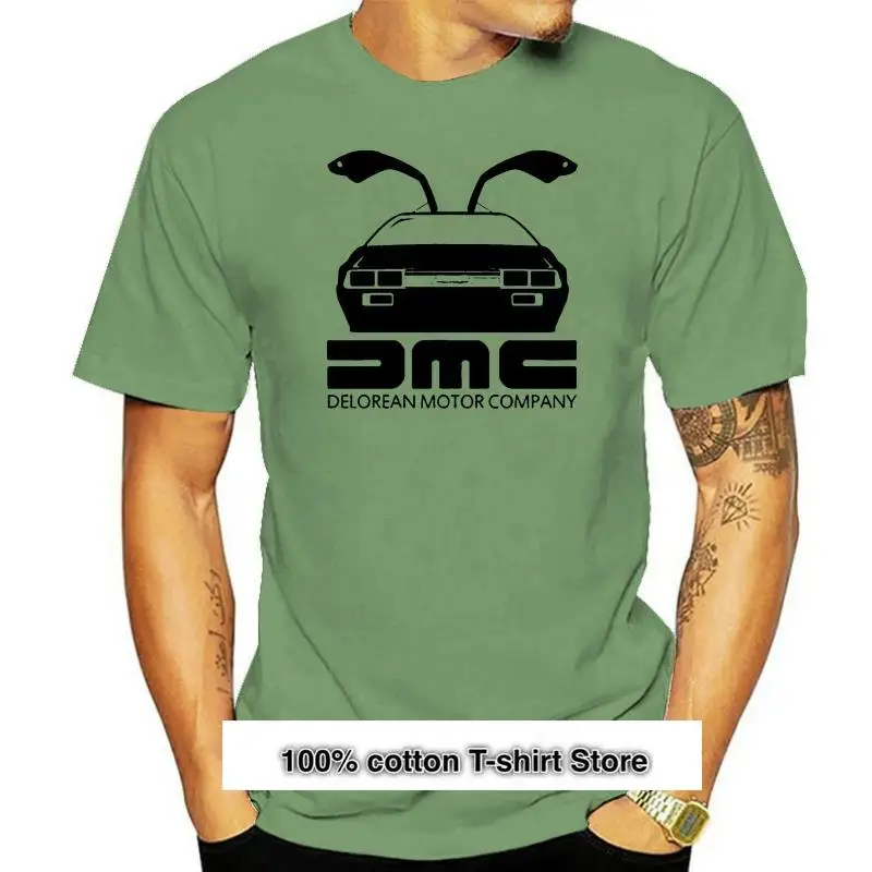

Camiseta de Regreso al futuro para hombre, camisa inspirada en la película DeLorean DMC