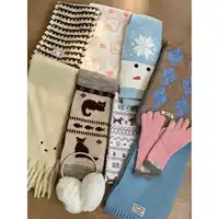 Blue Plaid Furry Knitted Scarf Women's Winter New Style Wool Blend Neck Protection Warm Neck Warmer Versatile Scarf for Women