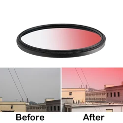 Enhanced Star Lens Filter with Multiple Line Effects - 37mm (G Red)