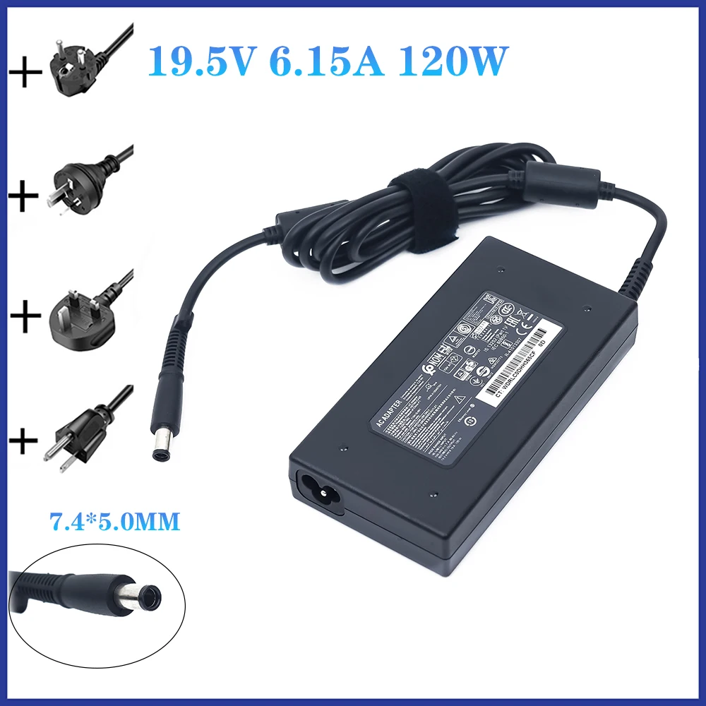 19.5V 6.15A 120W FOR HP Laptop Power AC Adapter Charger 677762-002 