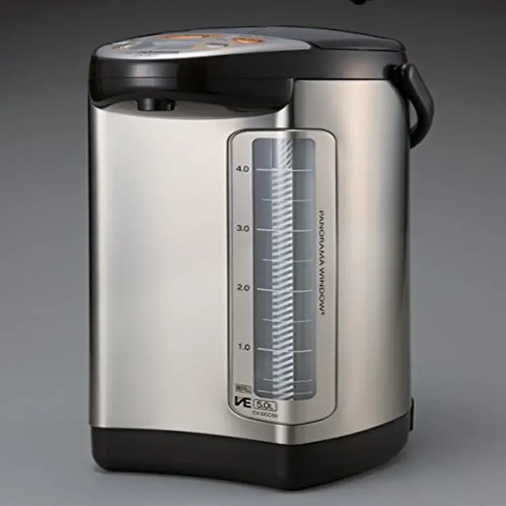 5L Stainless Dark Brown Hybrid Water Boiler Warmer Timer Keep Warm Settings Microcomputer Control Easy Clean Nonstick 6