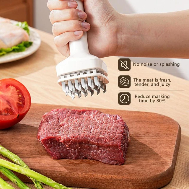 1Pc Meat Tenderizer Needle Stainless Steel Meat Tenderizer Hammer Steak  Pork Turkey Poultry Hammer Kitchen Cooking Accessories - AliExpress