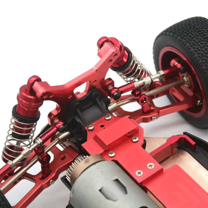Wltoys 144001 144010 124016 124018 124007 124017 124019 Accesorios de mejora de metal para coches RC con control remoto,