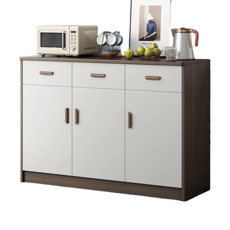 Modern Locker Wooden Sideboard Display Closet Storage Living Room Sideboard Kitchen Wooden Keuken Kast Kitchen Furniture SR50CG