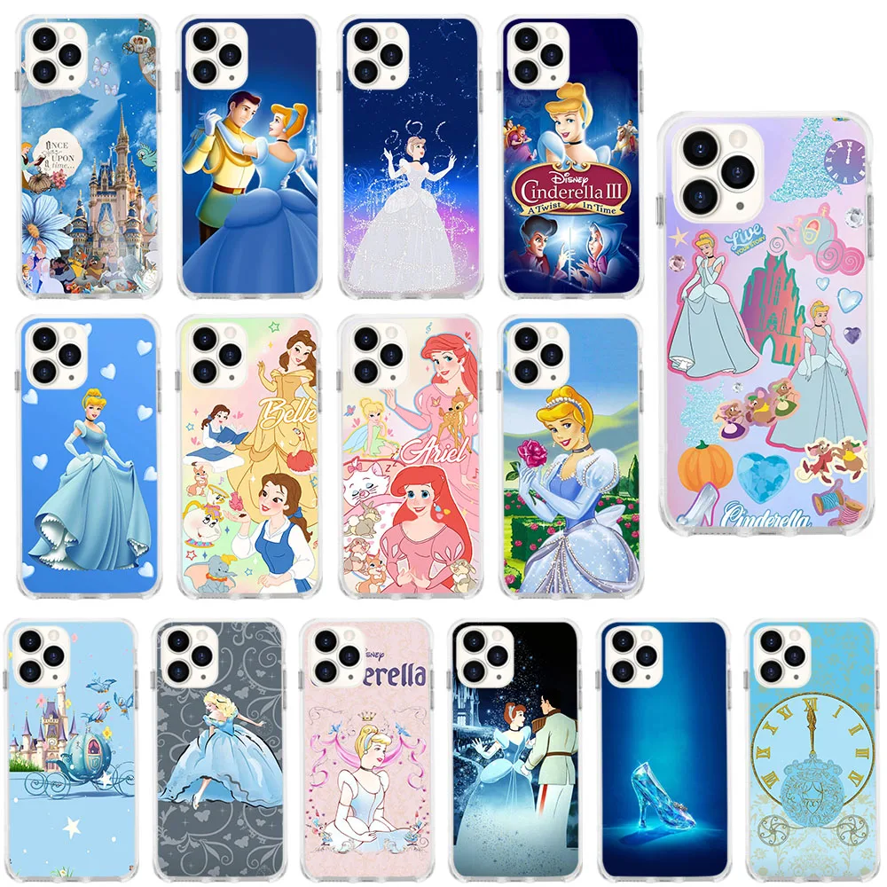 Ai-49 Princess Cenerentola Custodia Morbida Per Infinix Hot Smart Note Zero 8 8I S5 4 4C 6 X Neo 20I 20 12 G96 Pro Lite