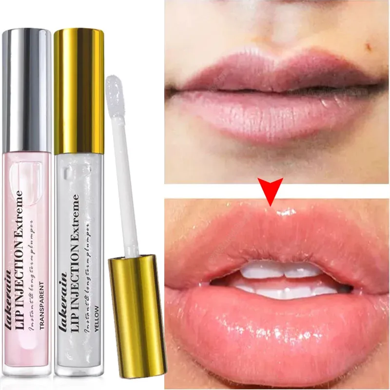 Plumping Lip Serum Gloss Moisturizing Lip Plumper Fade Fine Lines Long Lasting Nourish Care Lips Oil Sexy Repair Beauty Products