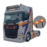 Tamiya Outline Marker Lamp Side Light Spotlight for Tamiya 1/14 RC Truck Scania 770s 56371 Actros Volvo Tractor Trailer Parts 2