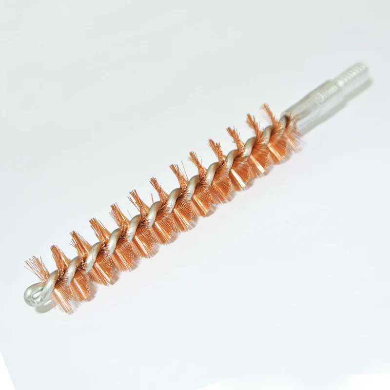 그린 월드 3 개/몫 .204cal-9mm .40cal .45cal 청동 보어 브러시, 청소 브러시, 총 청소 브러시