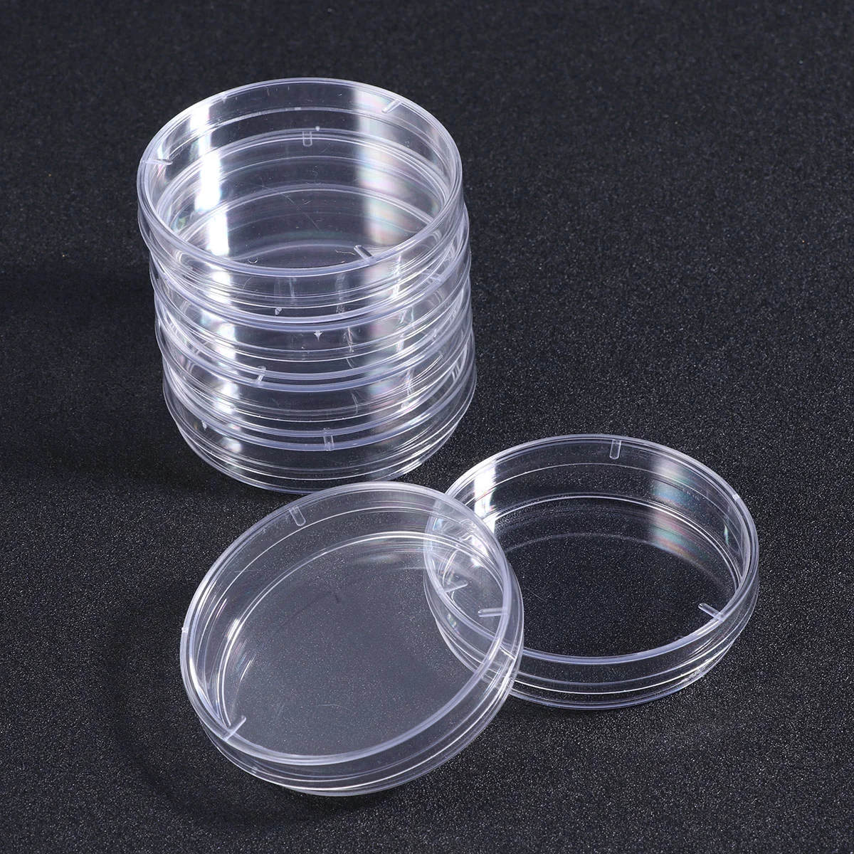 20pcs Petri Dish Set with Lids Culture for School Science Experiment Biology Microbiology Studies 60MM petri dishes