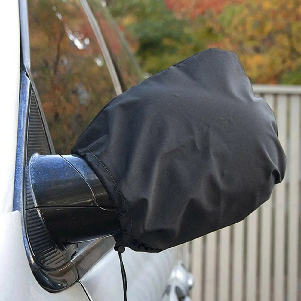 1 Pair Car Snow Cover Ice Winter Waterproof Oxford Cloth Snow Sun Dust Auto SUV Side Wing Mirror Guard Protector