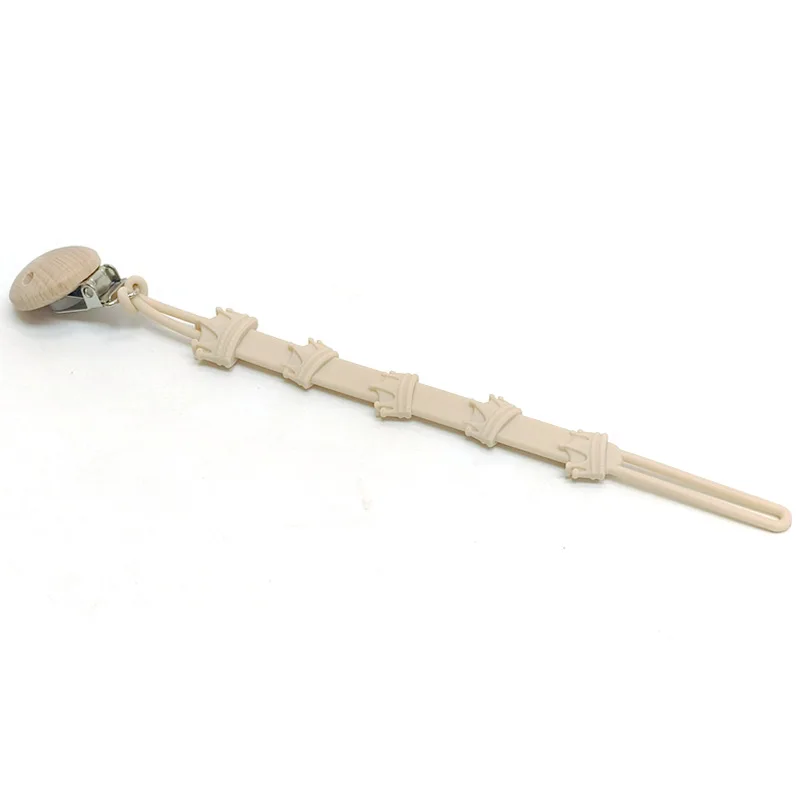 Pacifier Chain Baby Silicone Pacifier Anti Drop Chain Multi-functional Baby Silicone Anti Drop Chain Toy Pacifier Clip Teether