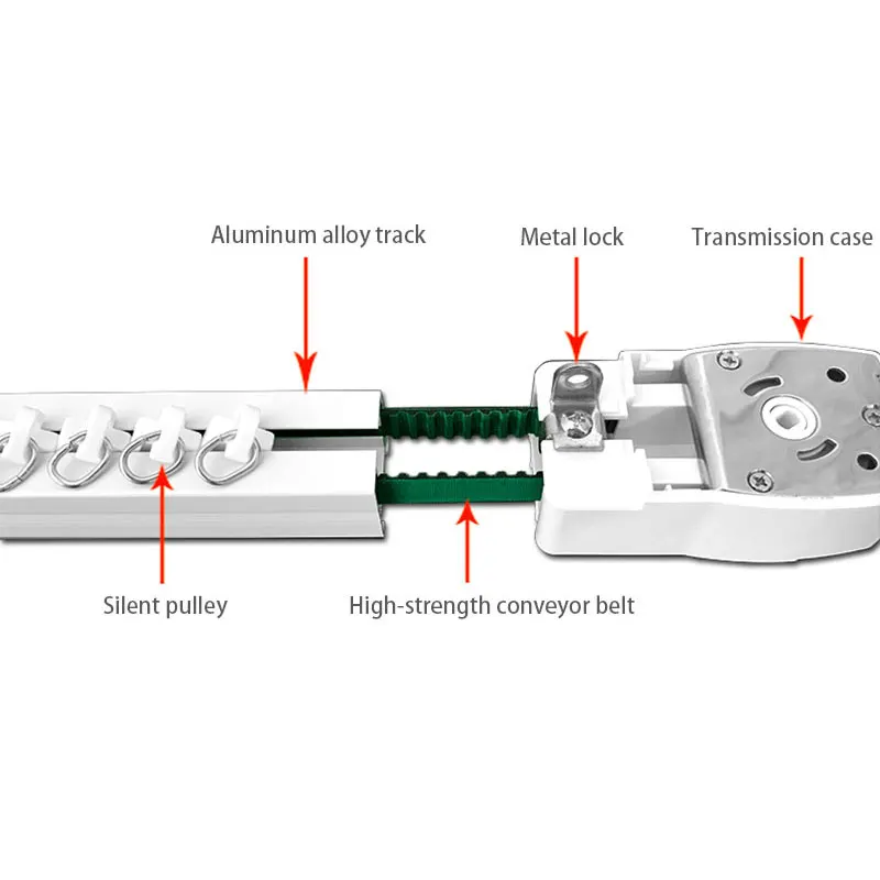 Aqara C3 スマート電動カーテンモーター Zigbee 2個 Aqara Smart Electric Curtain Track For Aqara C3 Motor Zigbee