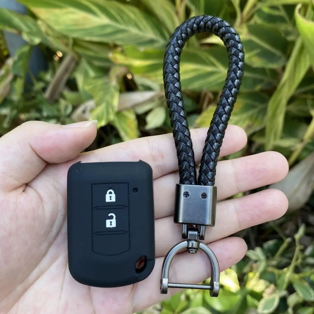 Car Key Cover Case shell for Mitsubishi Eclipse Cross ASX Lancer EX Galant Outlander Pajero 2Button Car key